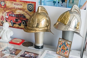 В музее «Станкомаша» открылась выставка к 100-летию пожарной охраны